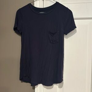 Navy tee